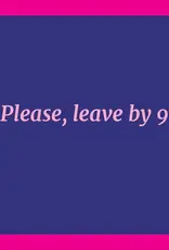 IAMTRA/DRINKS ON ME ID LEAVE BY NINE COASTER