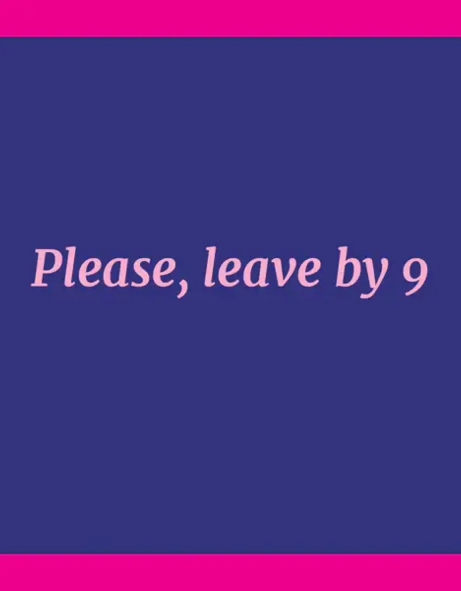 IAMTRA/DRINKS ON ME ID LEAVE BY NINE COASTER