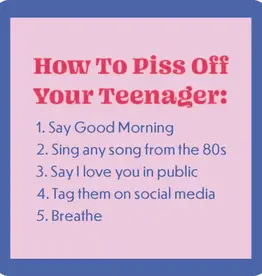 IAMTRA/DRINKS ON ME ID PISS OFF TEENAGER COASTER