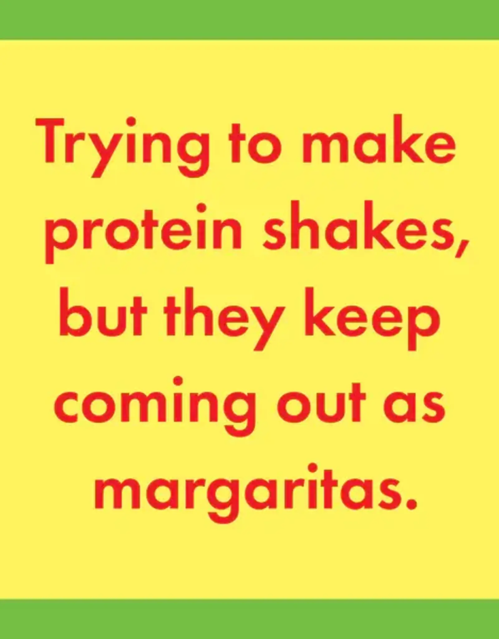 IAMTRA/DRINKS ON ME ID PROTEIN SHAKE COASTER