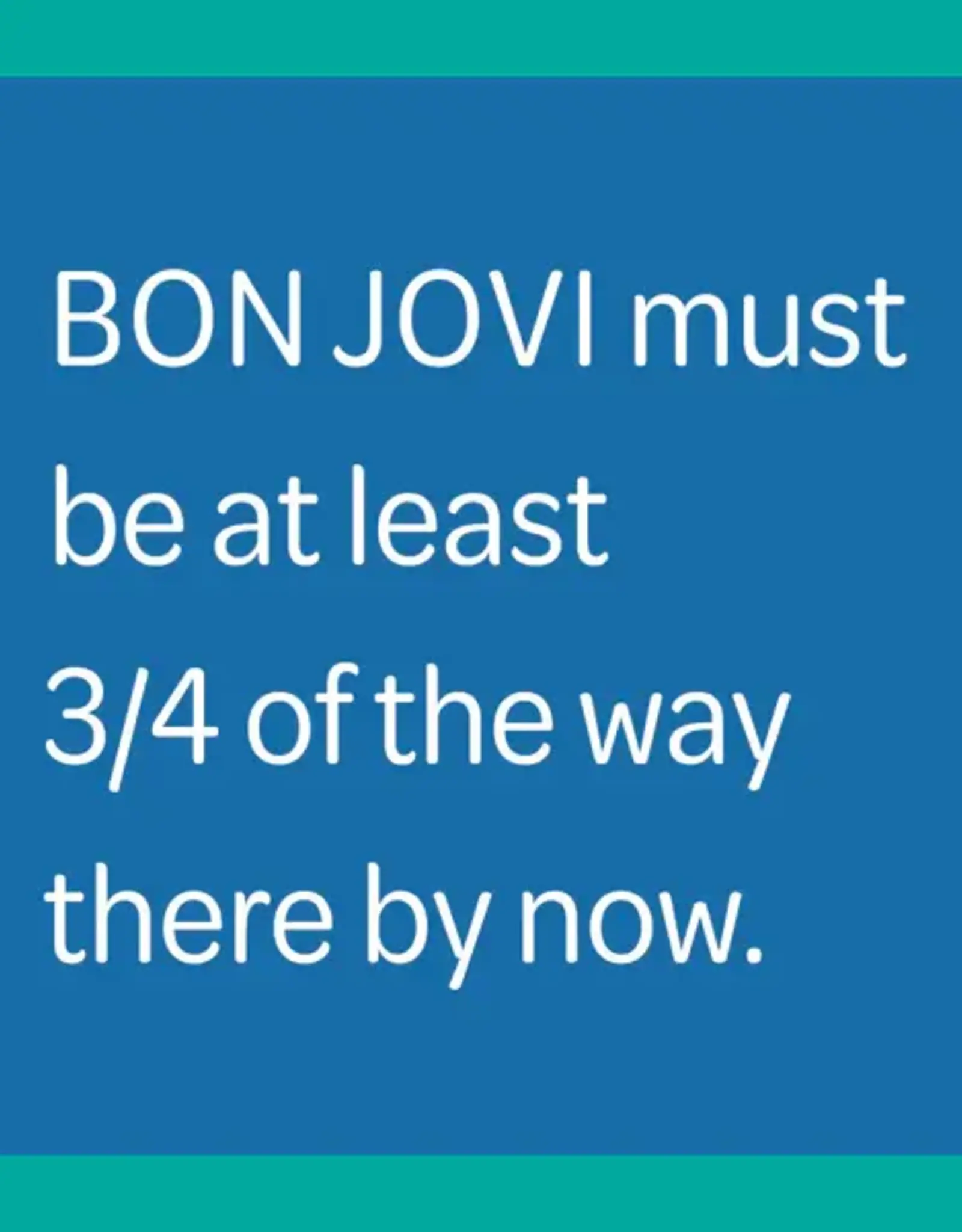 IAMTRA/DRINKS ON ME ID COASTER  BON JOVI