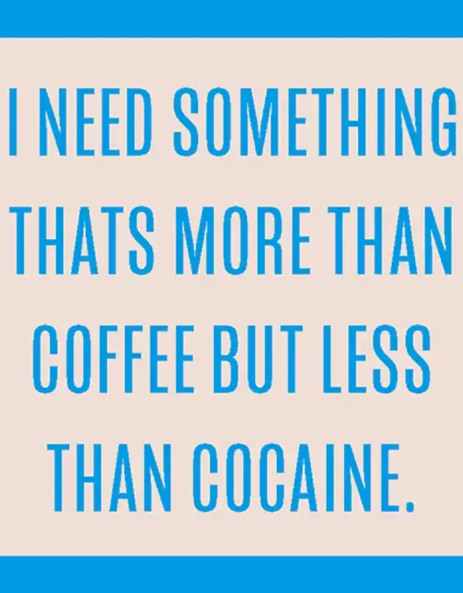 IAMTRA/DRINKS ON ME ID COASTER  MORE THAN COFFEE