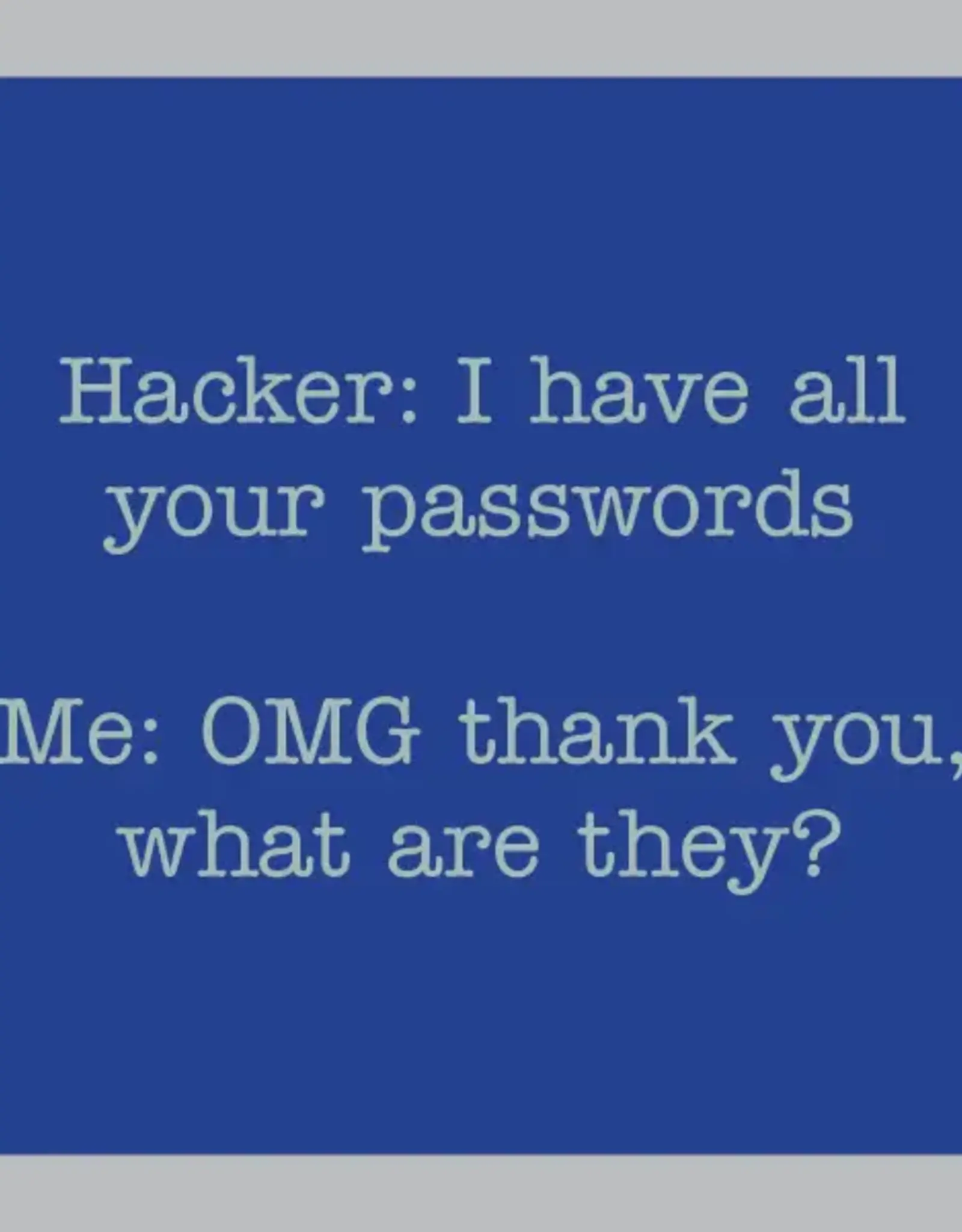 IAMTRA/DRINKS ON ME ID COASTER HACKER