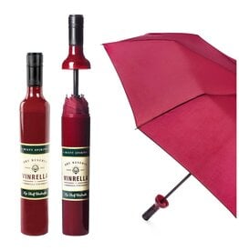 Vinrella V Umbrella Wine Bottle Burgund