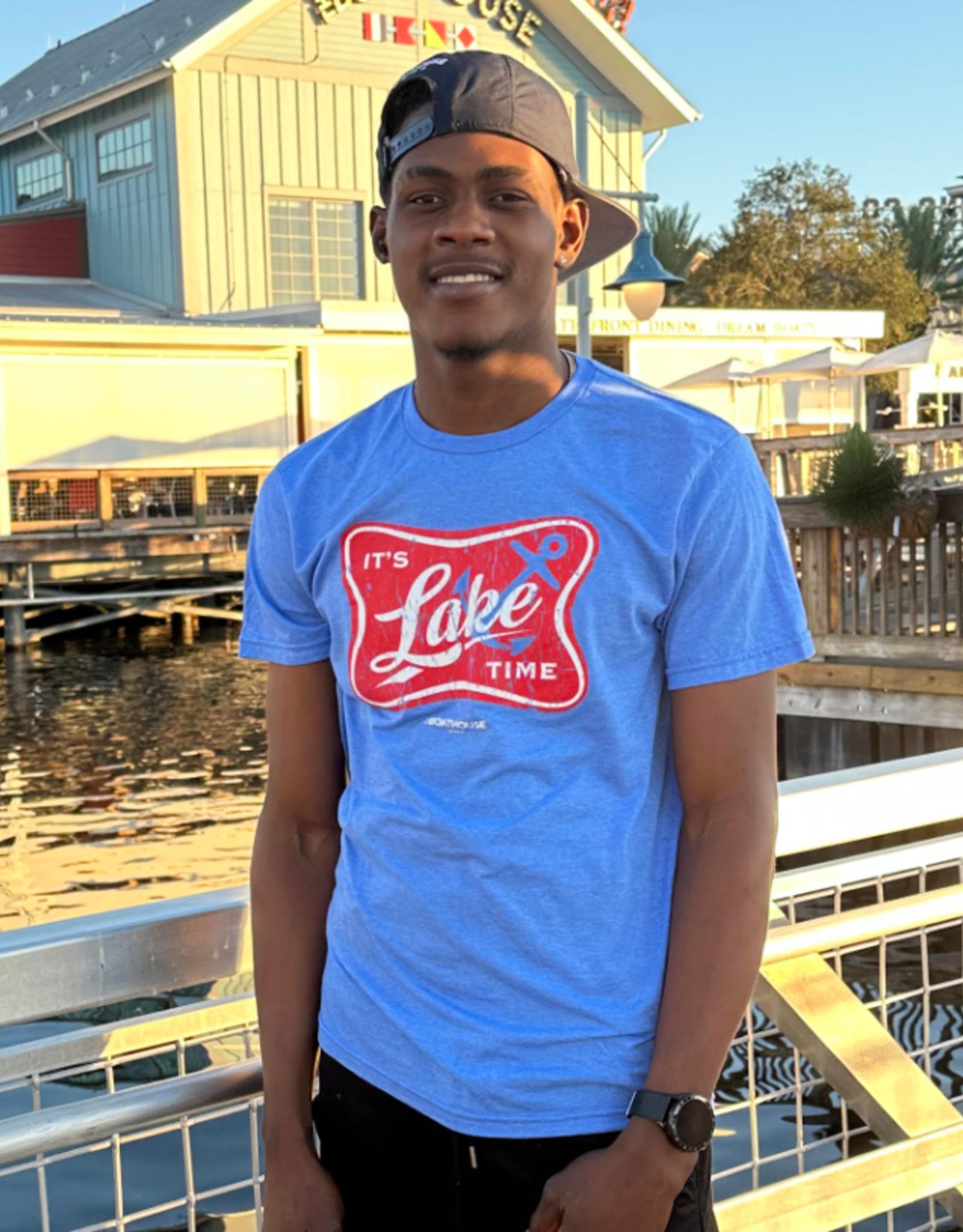 The Idea Girl LAKE TIME SS TEE