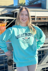 The Idea Girl PADDLE FLAG CREWNECK