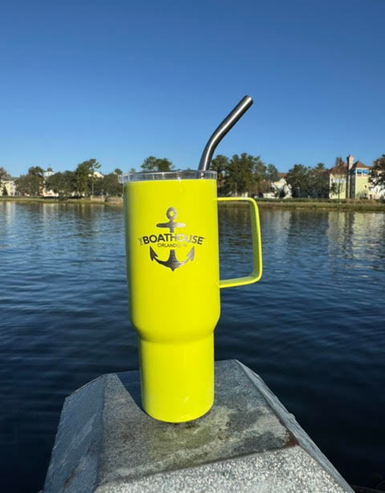 SIESTA DRINKWARE SD STAINLESS STEEL w\ LID AND STRAW
