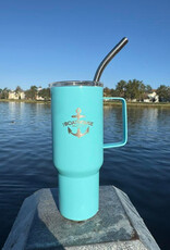 SIESTA DRINKWARE SD STAINLESS STEEL w\ LID AND STRAW