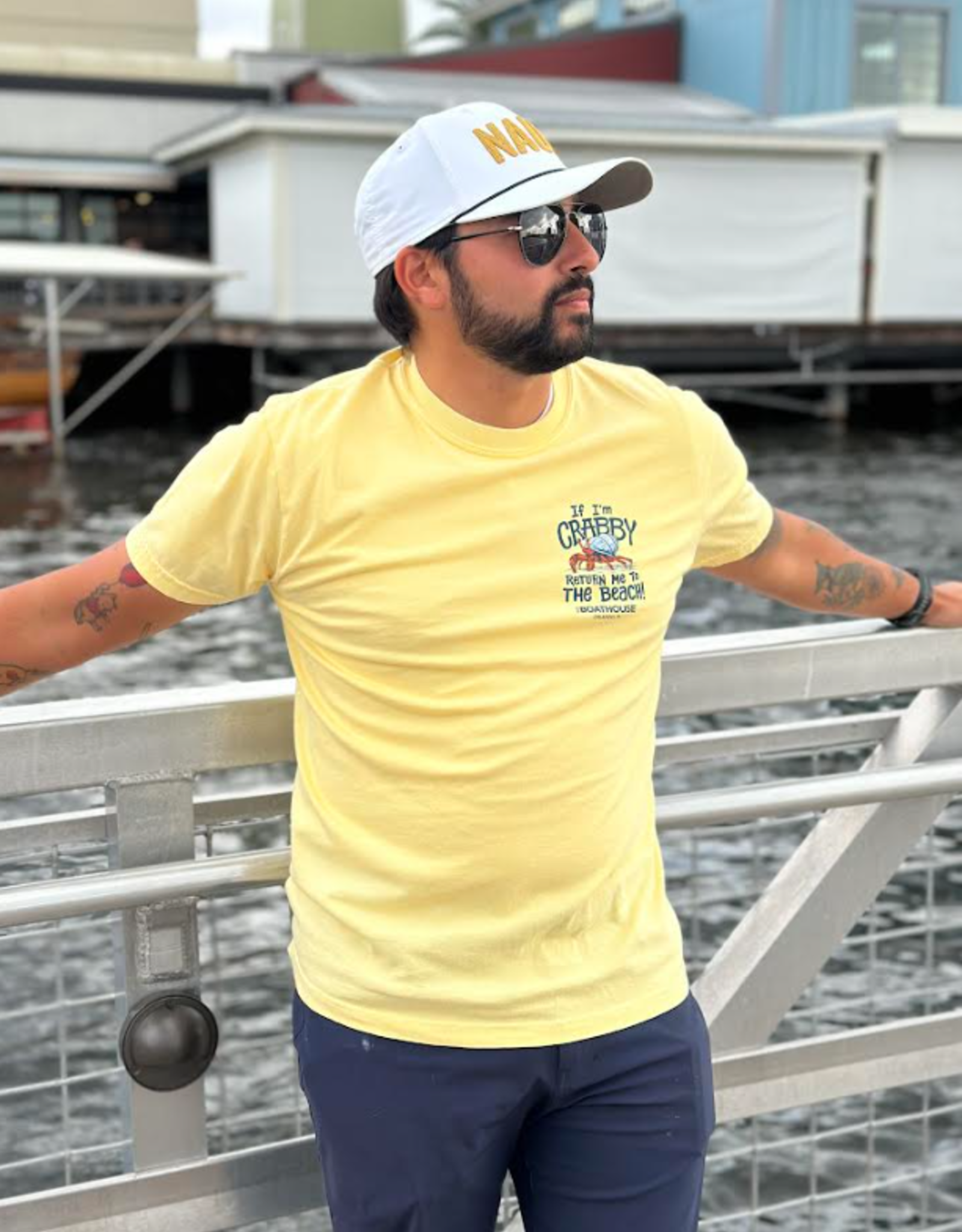 API Source CRABBY RETURN TO THE BEACH TEE