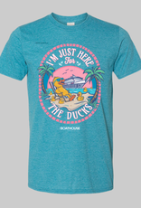 The Idea Girl JUST HERE FOR THE DUCKS TEE