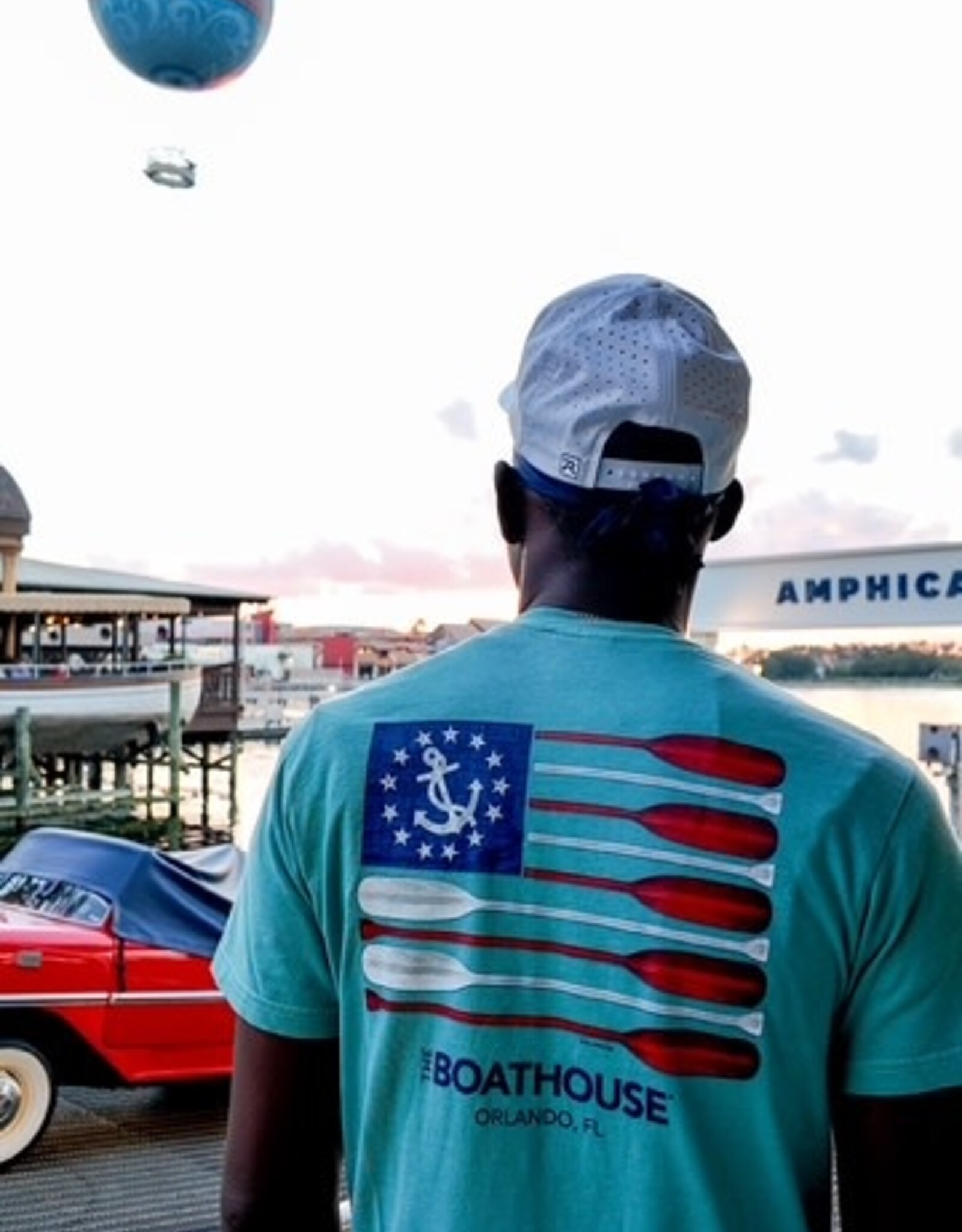 API Source ENSIGN FLAG OARS TEE