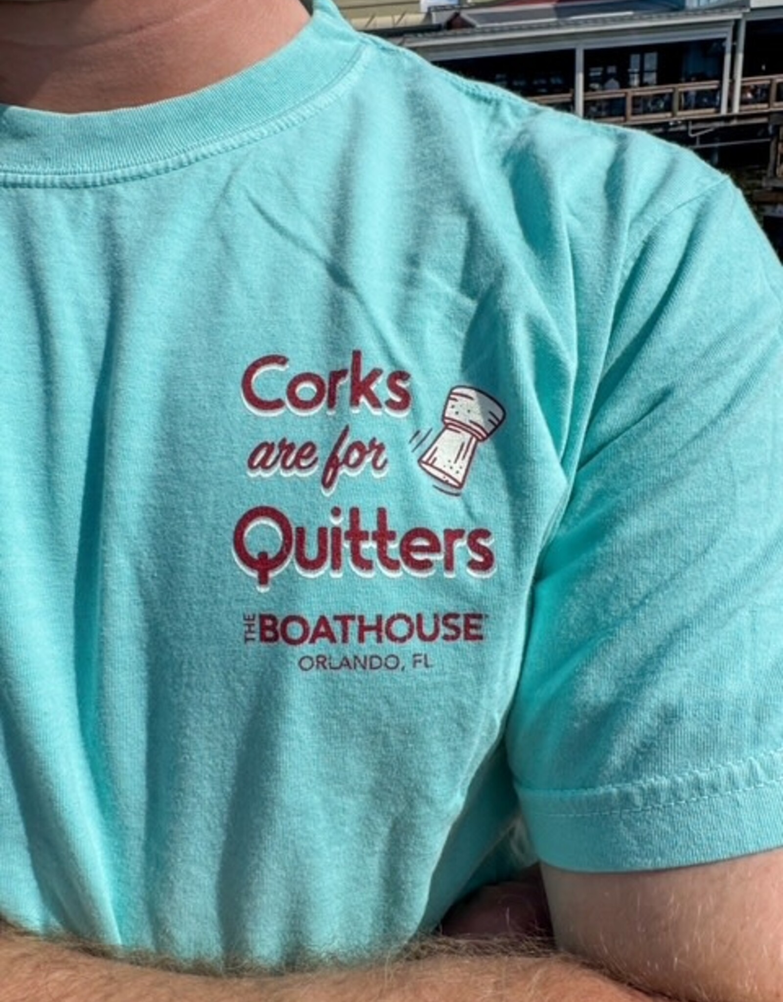 API Source CORKS FOR QUITTERS TEE