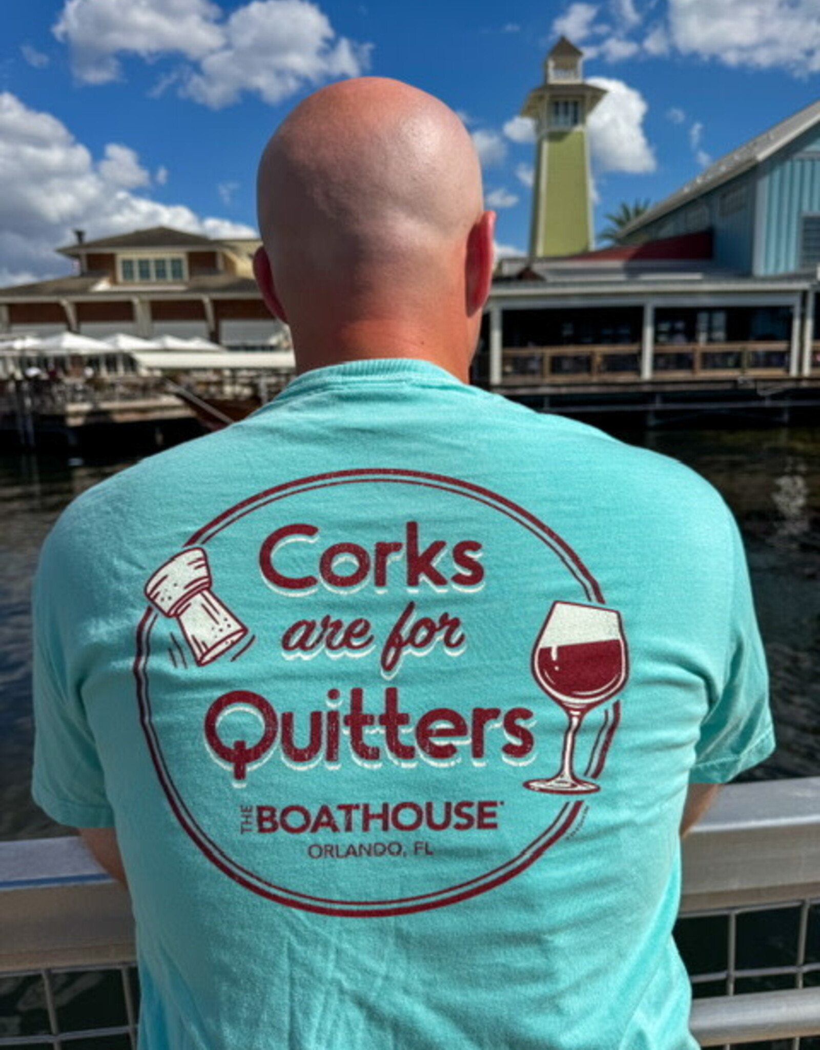 API Source CORKS FOR QUITTERS TEE
