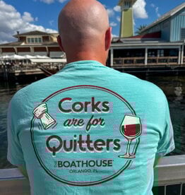 API Source CORKS FOR QUITTERS TEE