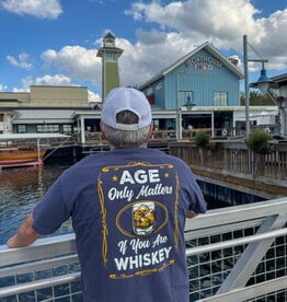 API Source AGE ONLY MATTERS WHISKEY TEE
