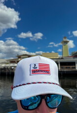 IMPERIAL BH Flag Patch Cap White