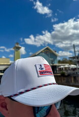 IMPERIAL BH Flag Patch Cap White
