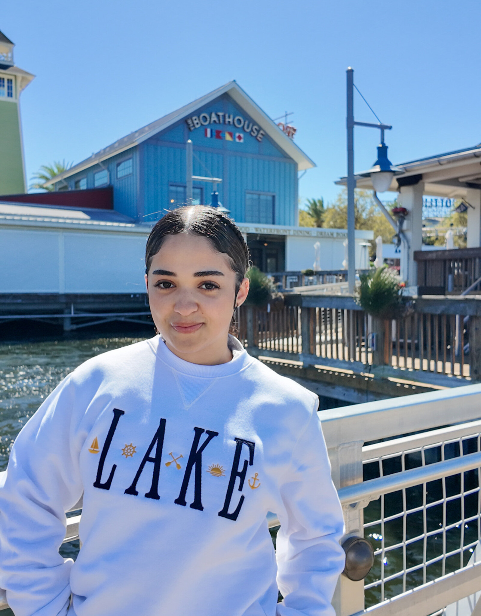 CAMP DAVID LAKE CREW NECK