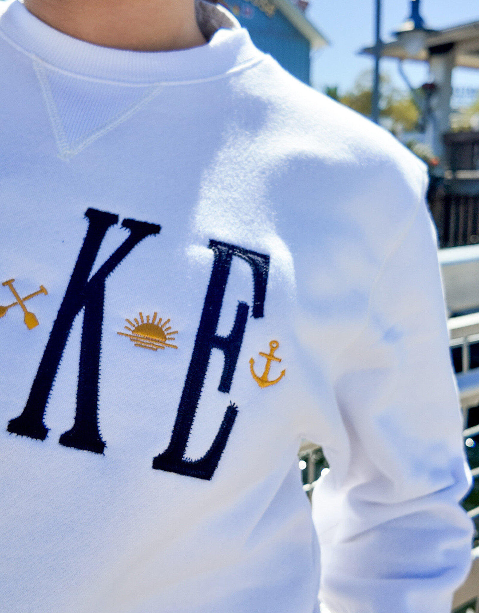 CAMP DAVID LAKE CREW NECK