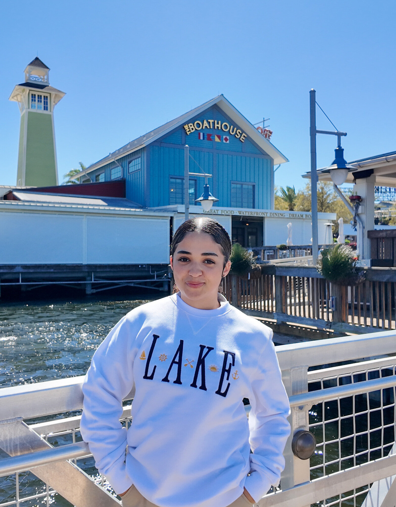 CAMP DAVID LAKE CREW NECK