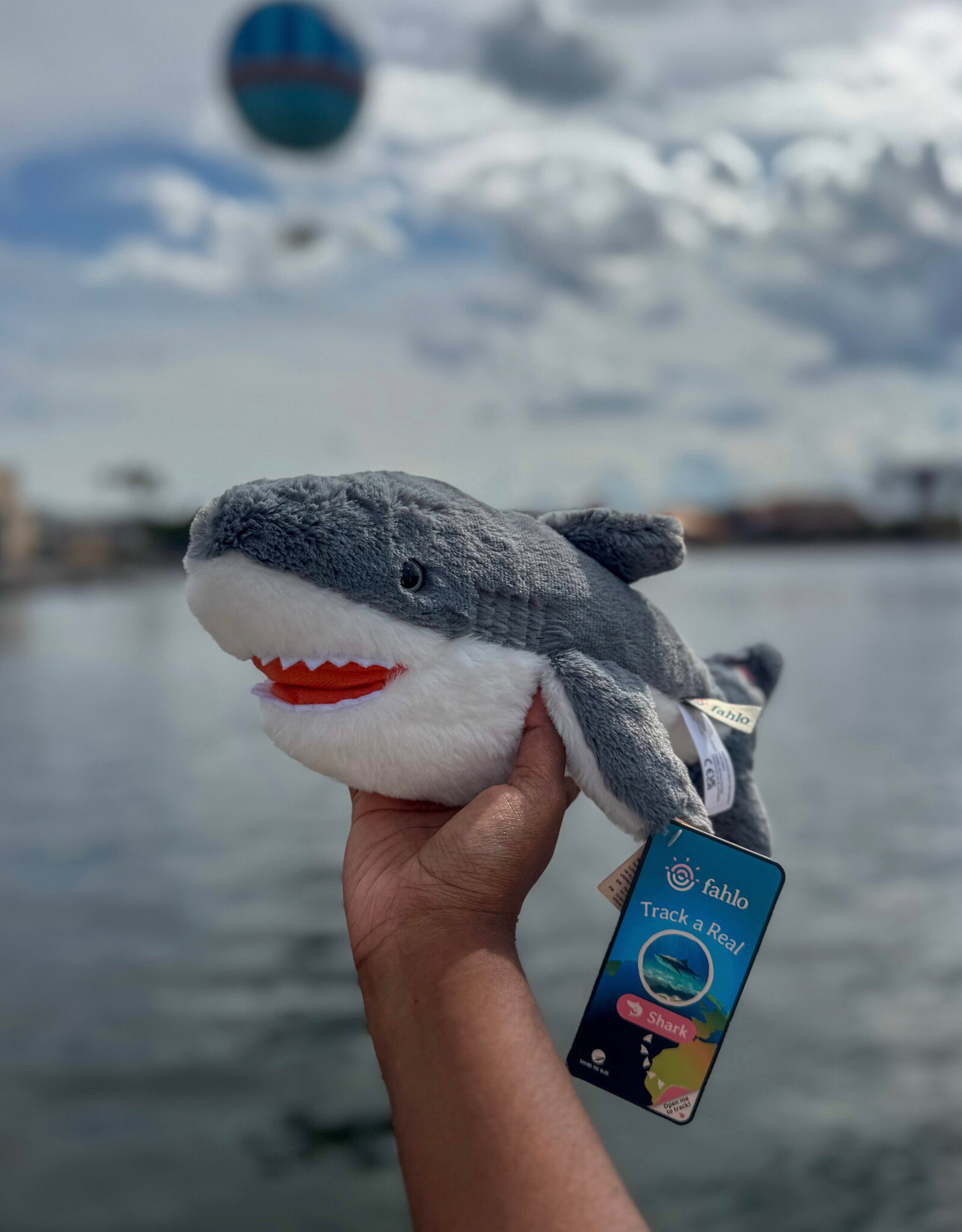 FAHLO PLUSH GREAT WHITE SHARK