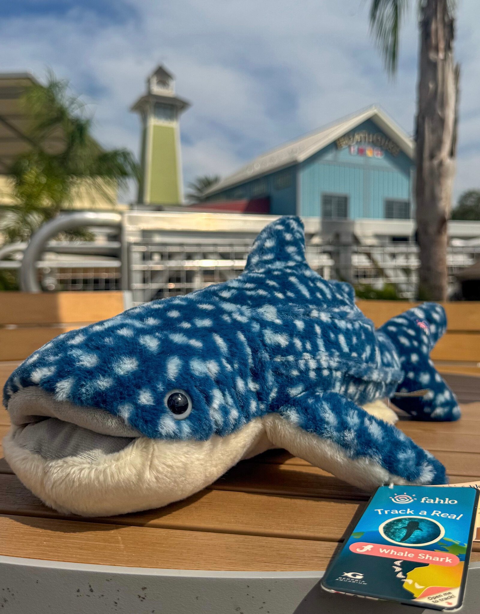 FAHLO PLUSH WHALE SHARK