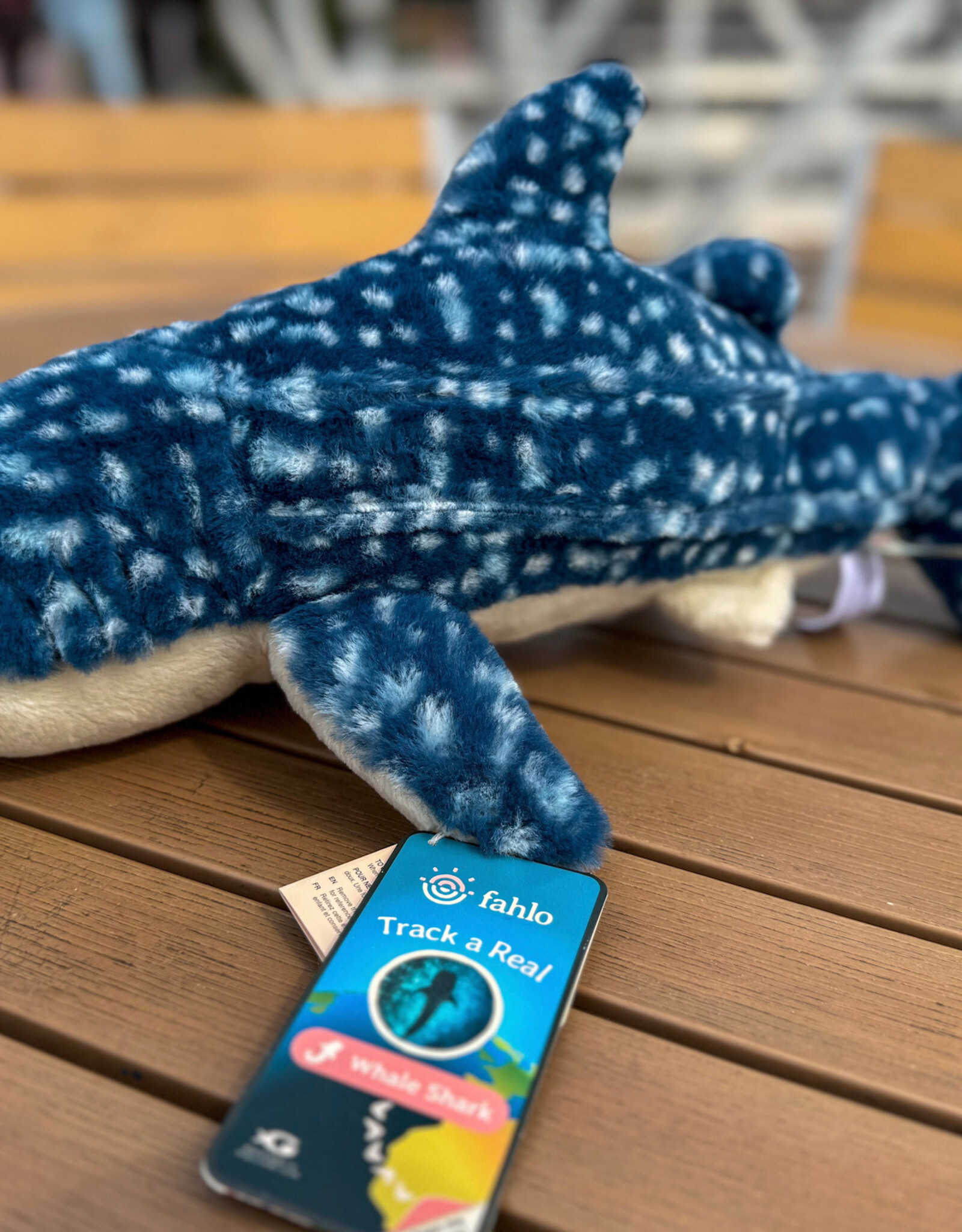 FAHLO PLUSH WHALE SHARK