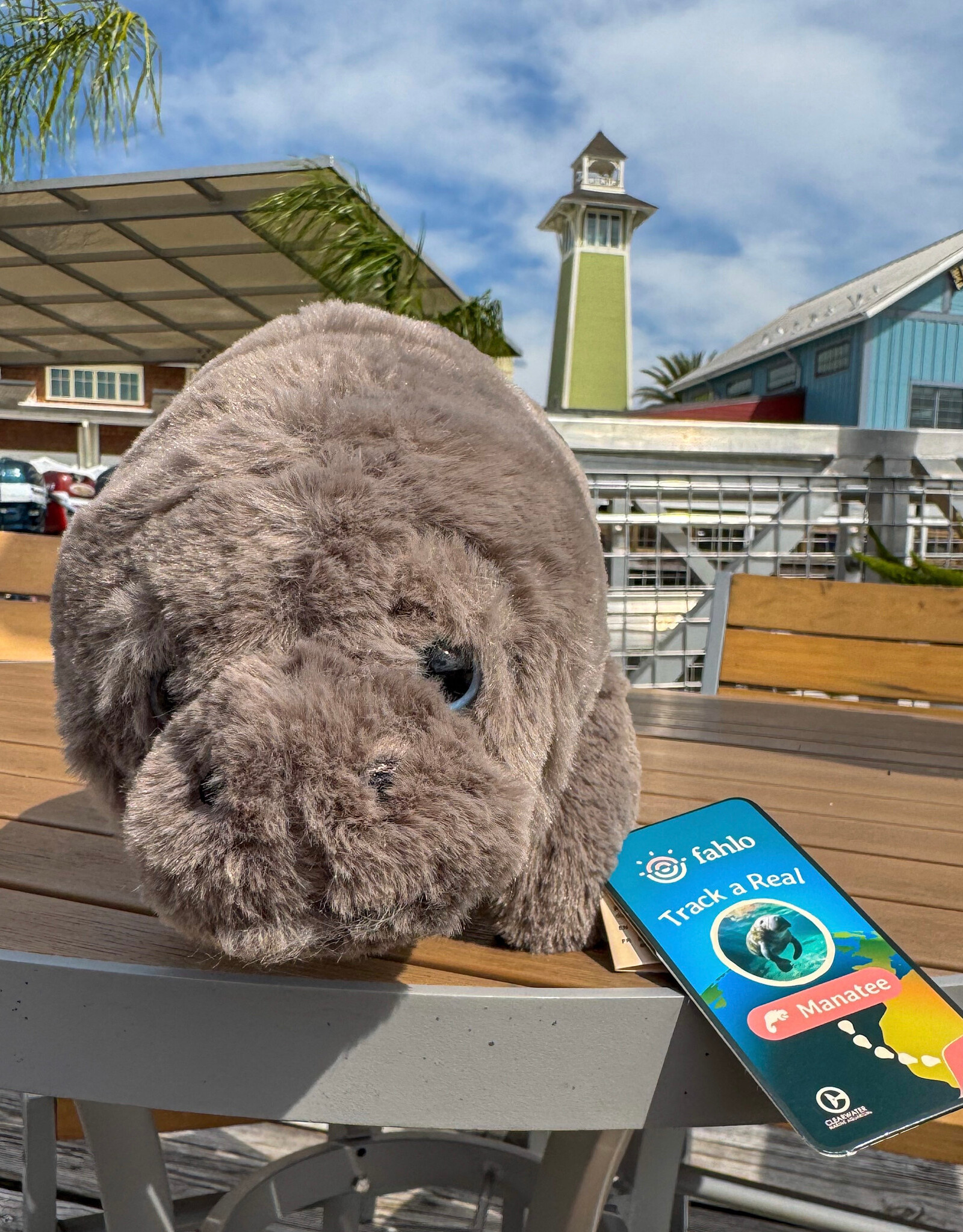 FAHLO PLUSH MANATEE