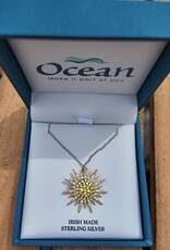 FLAIRCRAFT LIMITED SUN BURST PENDANT STERLING SILVER