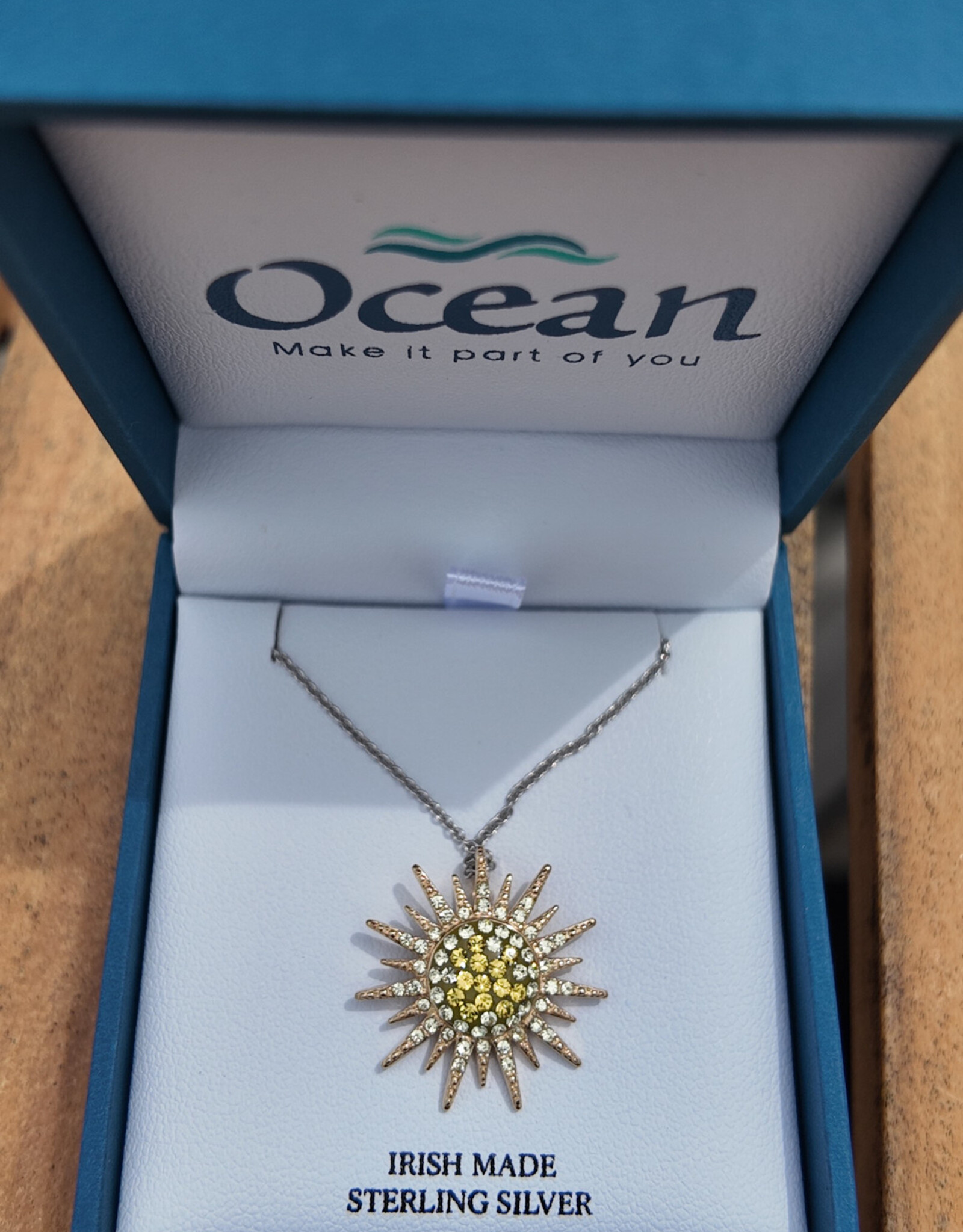 FLAIRCRAFT LIMITED SUN BURST PENDANT STERLING SILVER