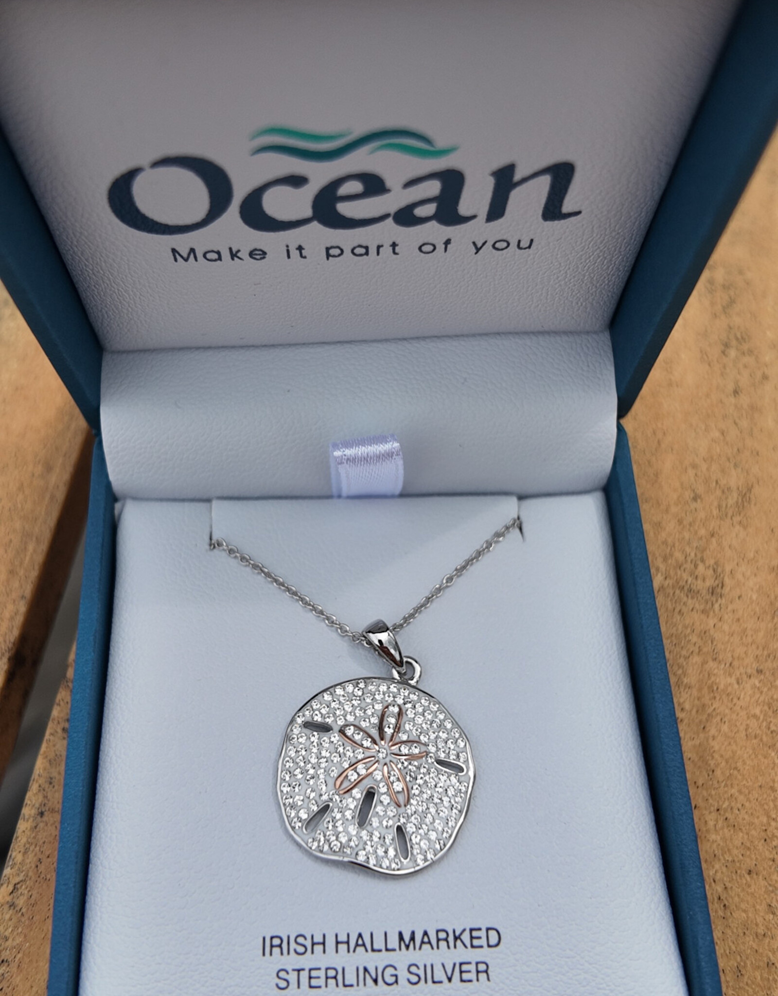 FLAIRCRAFT LIMITED SAND DOLLAR PENDANT SILVER
