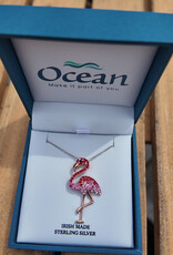 FLAIRCRAFT LIMITED FLAMINGO PENDANT STERLING SILVER