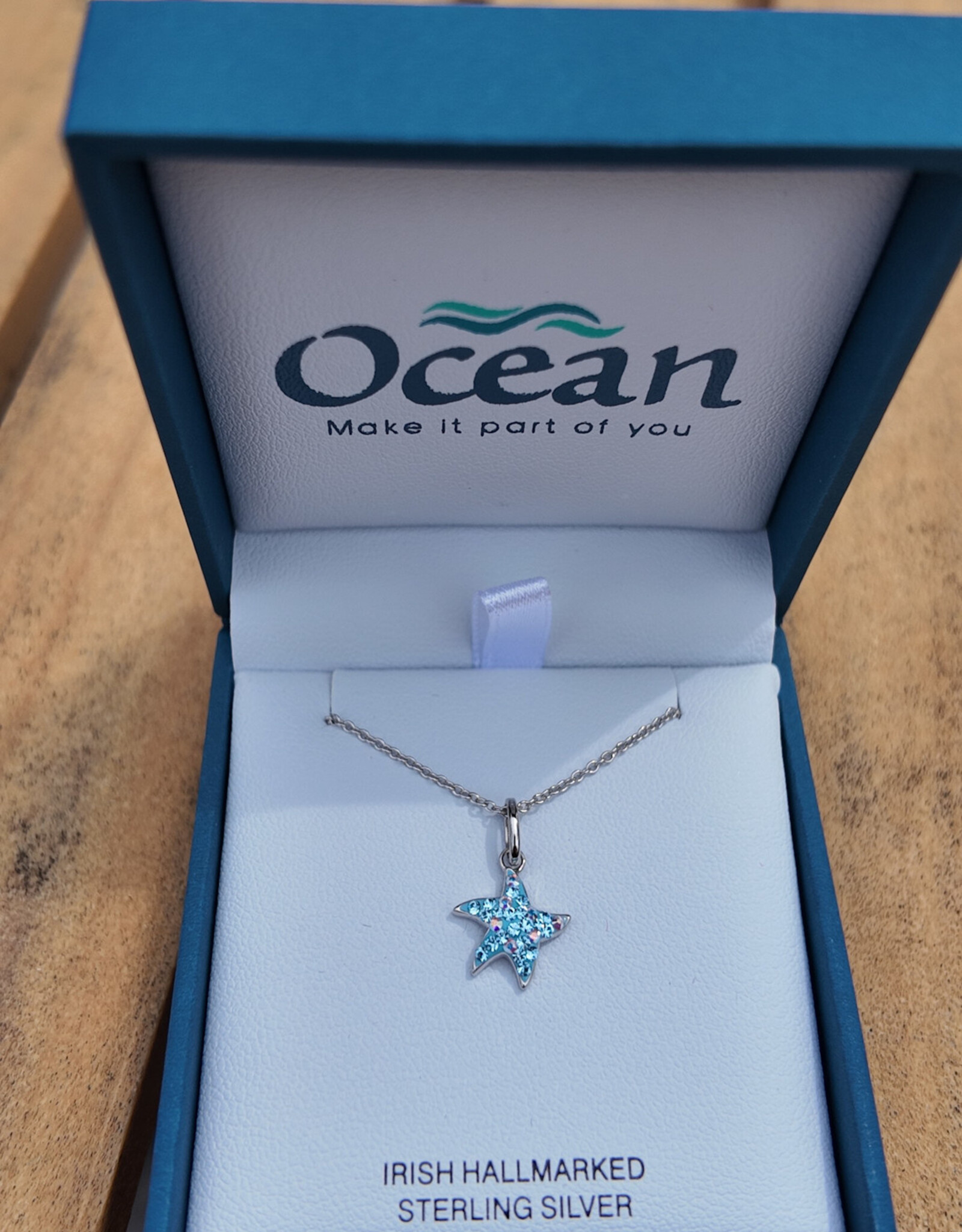 FLAIRCRAFT LIMITED STAR FISH MINI NECKLACE BLUE
