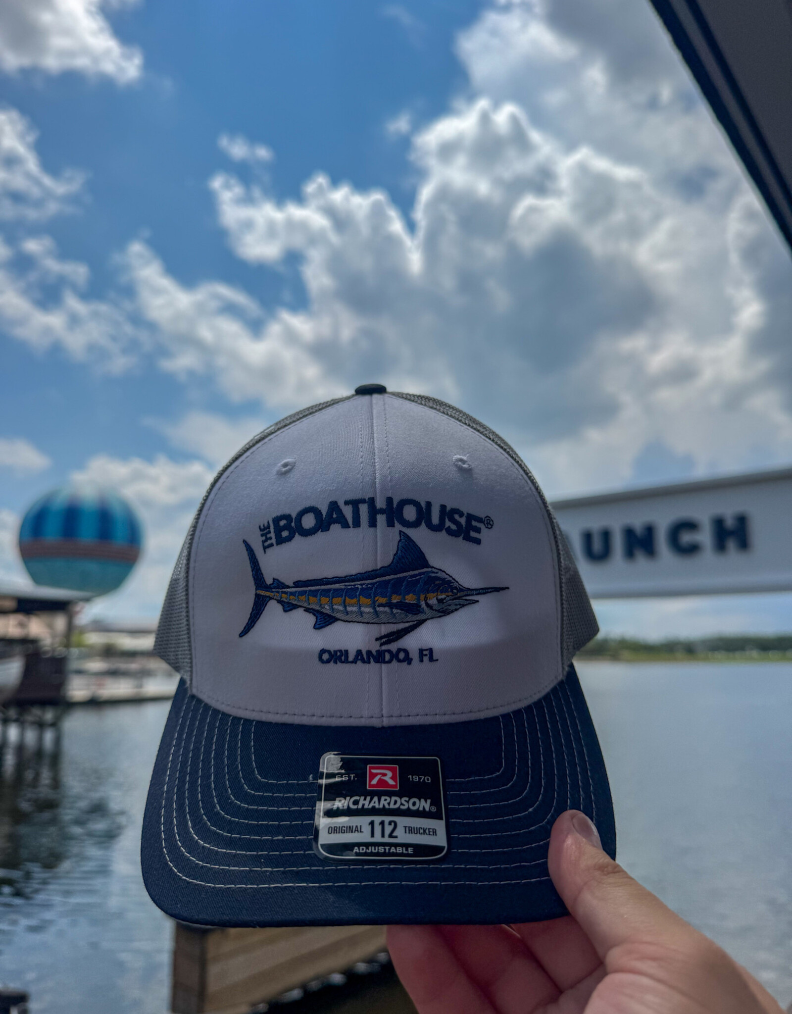 API Source SNAPBACK TRUCKER MARLIN HAT HEATHER