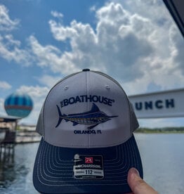 API Source SNAPBACK TRUCKER MARLIN HAT HEATHER