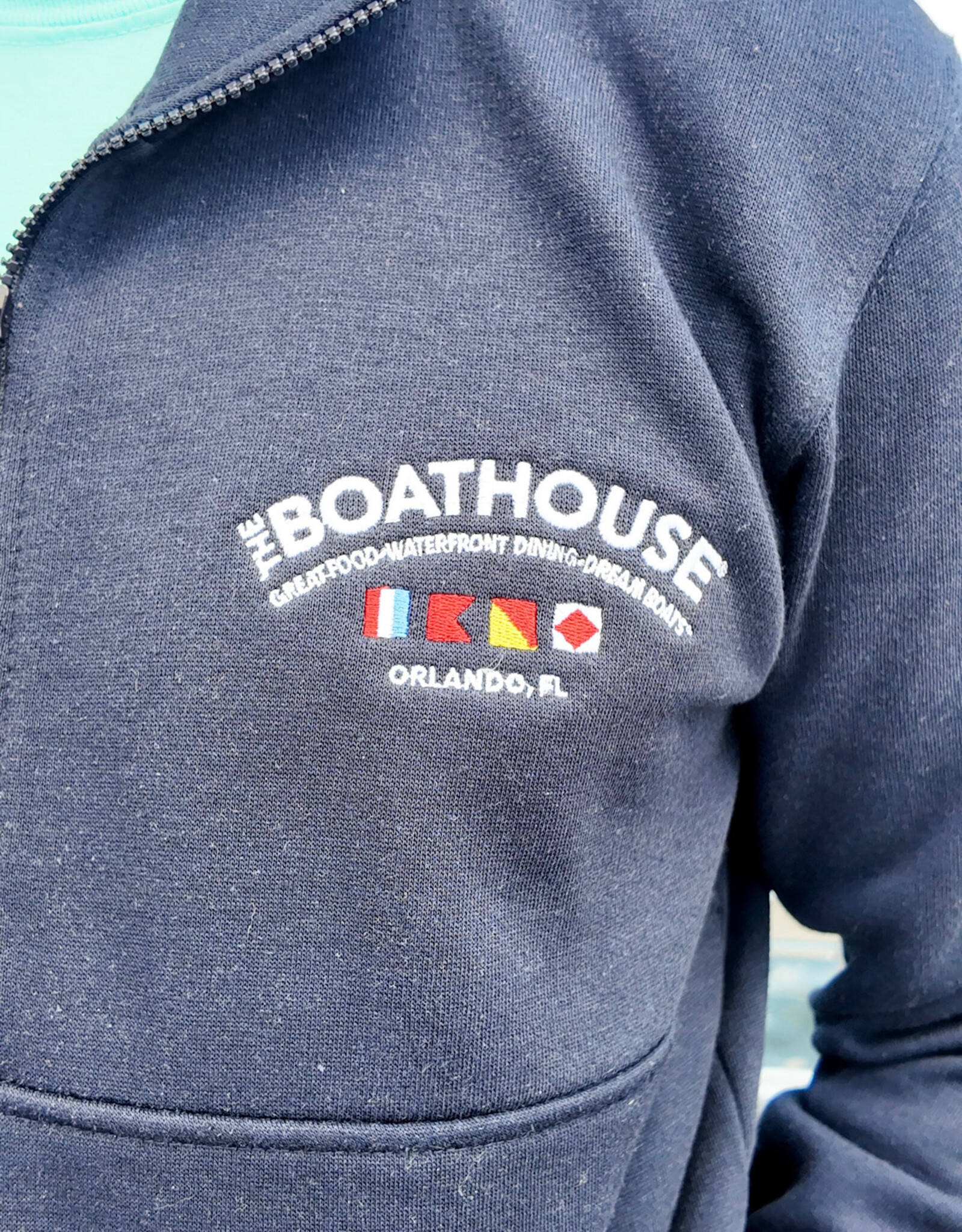 The Idea Girl ANNIVERSARY LOGO 1/2 ZIP
