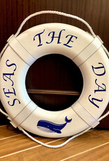 Jim Buoy CUSTOMIZED LIFE RING "SEAS THE DAY"