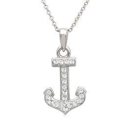 FLAIRCRAFT LIMITED ANCHOR MINI NECKLACE STERLING SILVER