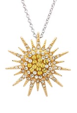 FLAIRCRAFT LIMITED SUN BURST PENDANT STERLING SILVER