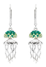 FLAIRCRAFT LIMITED JELLYFISH GREEN PERIDOT EARRINGS