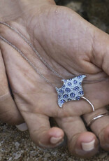 FLAIRCRAFT LIMITED STING RAY NECKLACE STERLING SILVER