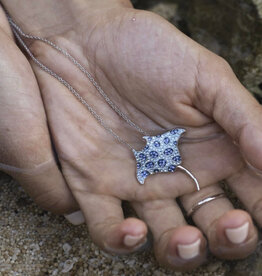 FLAIRCRAFT LIMITED STING RAY NECKLACE STERLING SILVER