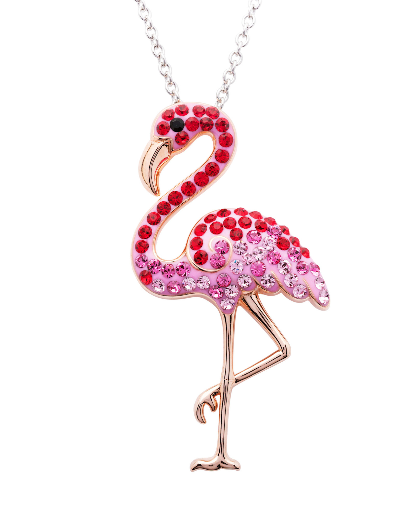 FLAIRCRAFT LIMITED FLAMINGO PENDANT STERLING SILVER