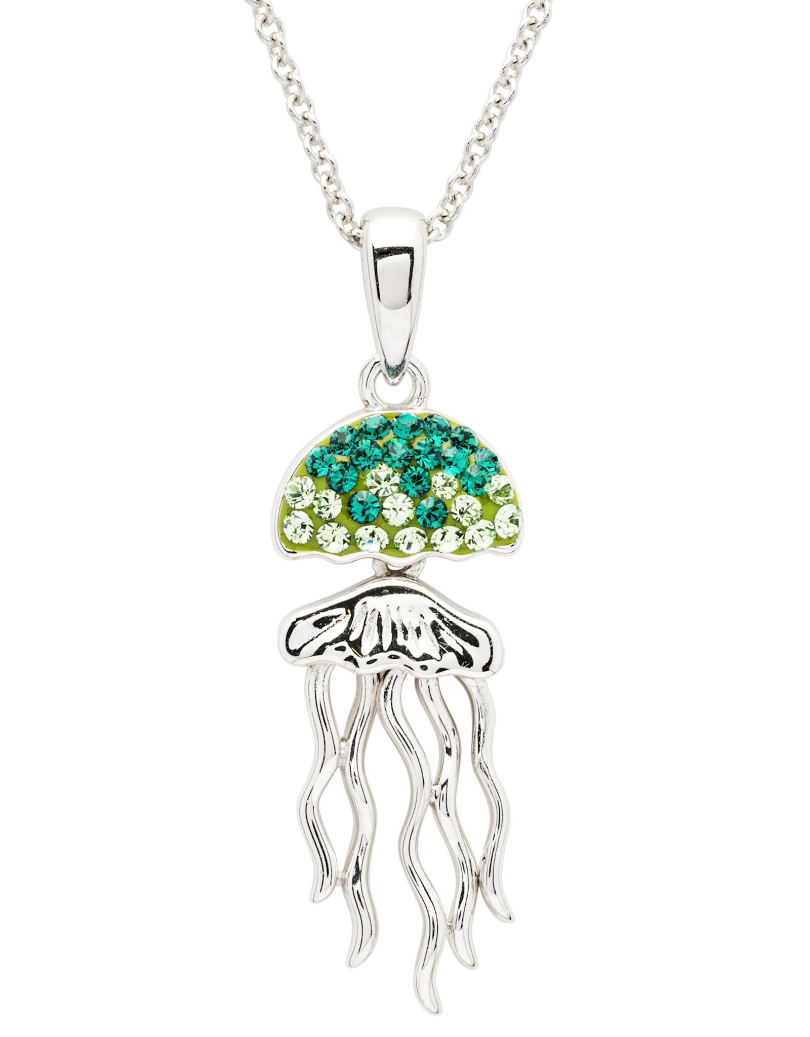 FLAIRCRAFT LIMITED JELLYFISH GREED PERIDOT NECKLACE