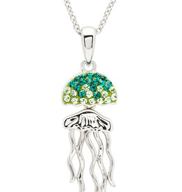 FLAIRCRAFT LIMITED JELLYFISH GREED PERIDOT NECKLACE