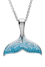 FLAIRCRAFT LIMITED WHALE TALE NECKLACE STERLING SILVER