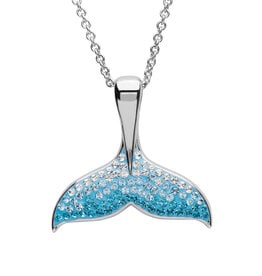 FLAIRCRAFT LIMITED WHALE TALE NECKLACE STERLING SILVER
