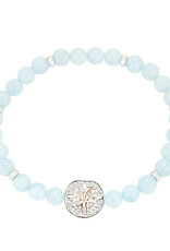 FLAIRCRAFT LIMITED SAND DOLLAR BRACELET AQUA