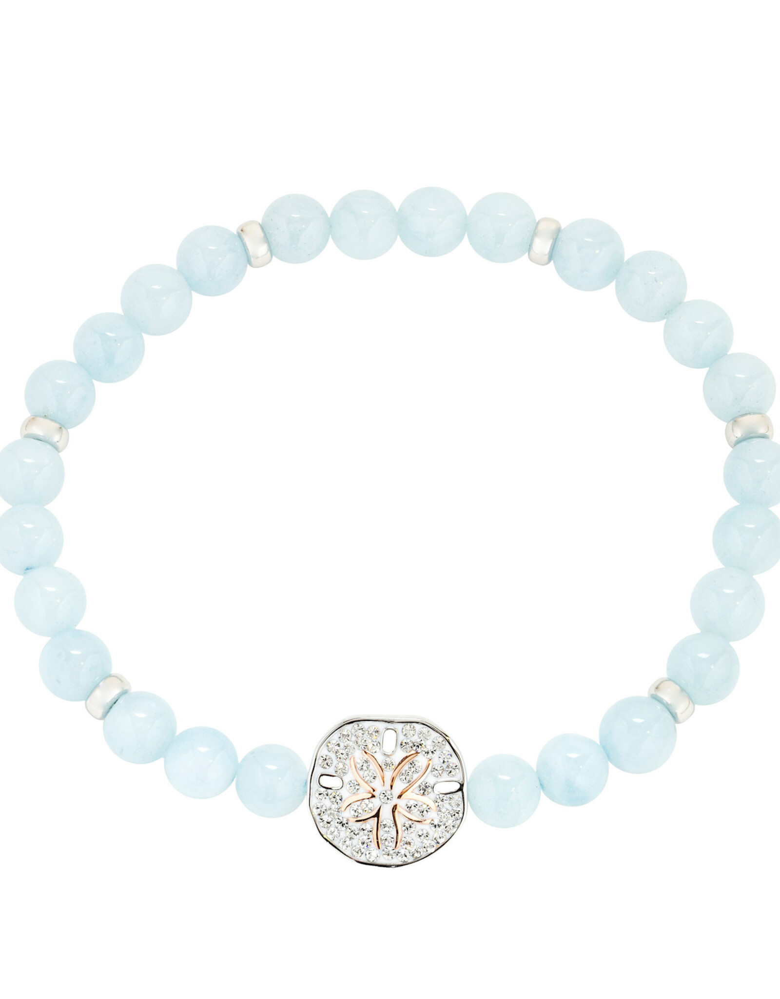 FLAIRCRAFT LIMITED SAND DOLLAR BRACELET AQUA