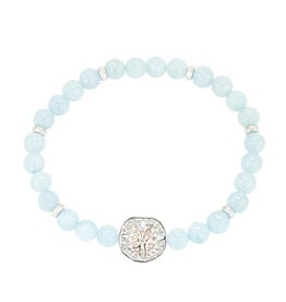 FLAIRCRAFT LIMITED SAND DOLLAR BRACELET AQUA